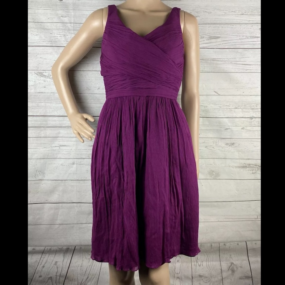 J. Crew Silk Dress 💜 Size 2